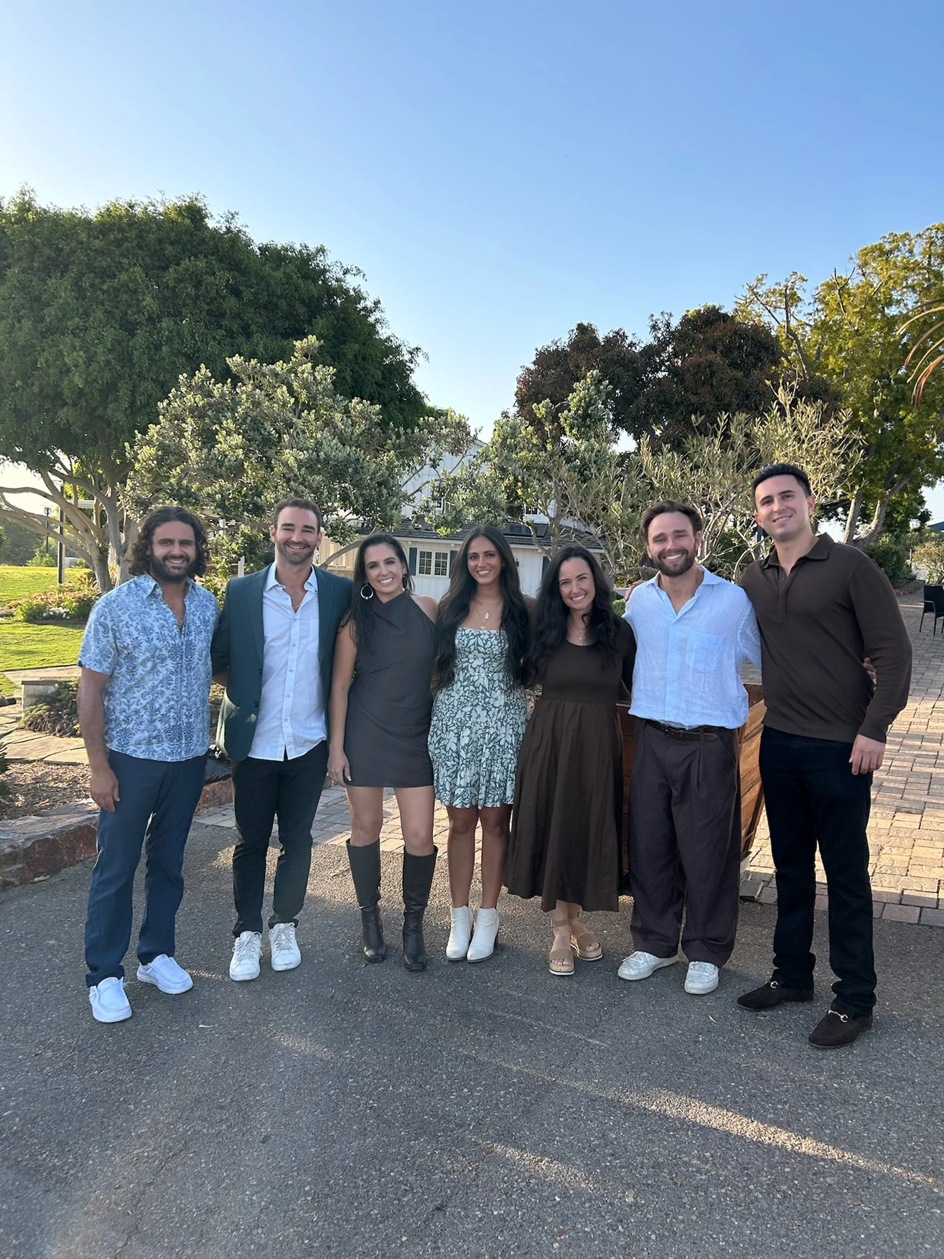 Joshua with friends from Coastal Tribe at a community gathering